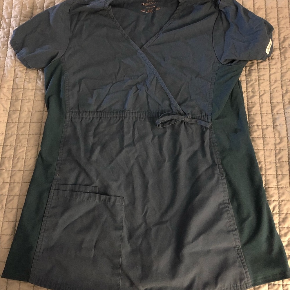 Cherokee Maternity Scrub Top